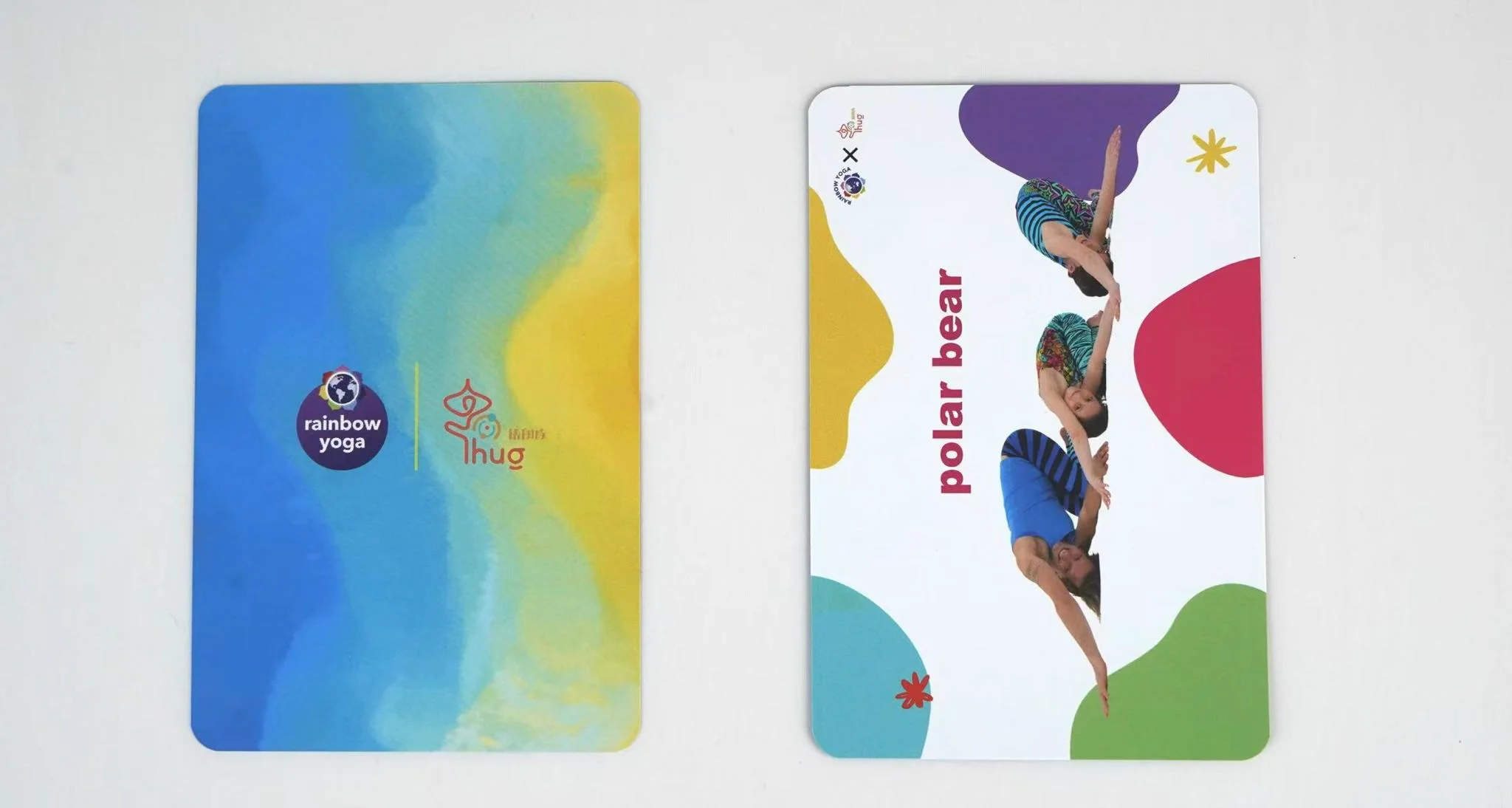 Rainbow Yoga Animal Cards Game - Image 3